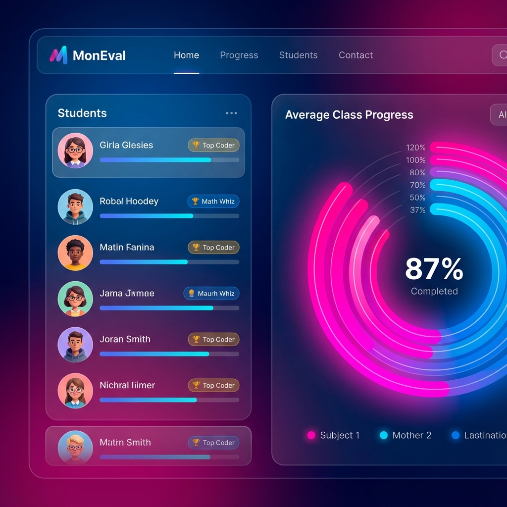 Tableau de bord MonEval